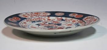 Amazon.co.jp: *華**古伊万里/色絵花籠文七寸皿/江戸時代(食器